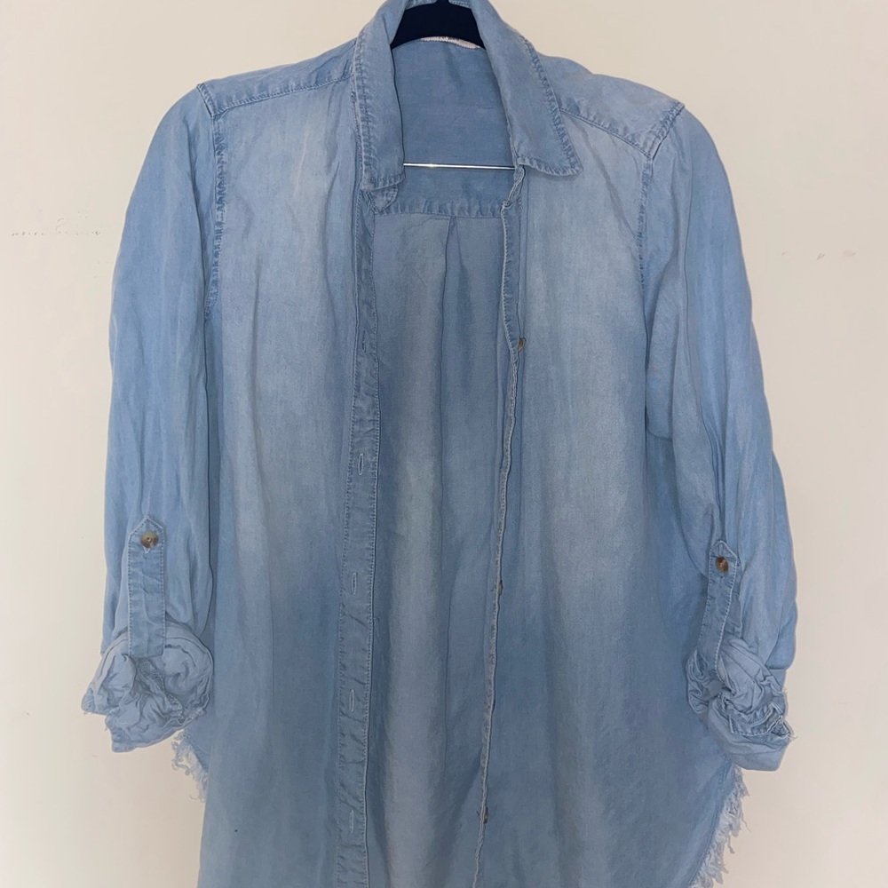 Light Blue Denim Shirt